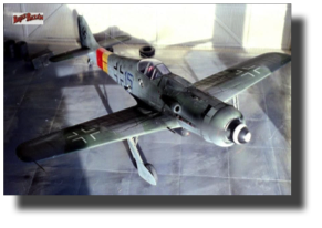 Focke Wulf Fw190 D. Scratch built in metal by Rojas Bazán. 1:15 scale.